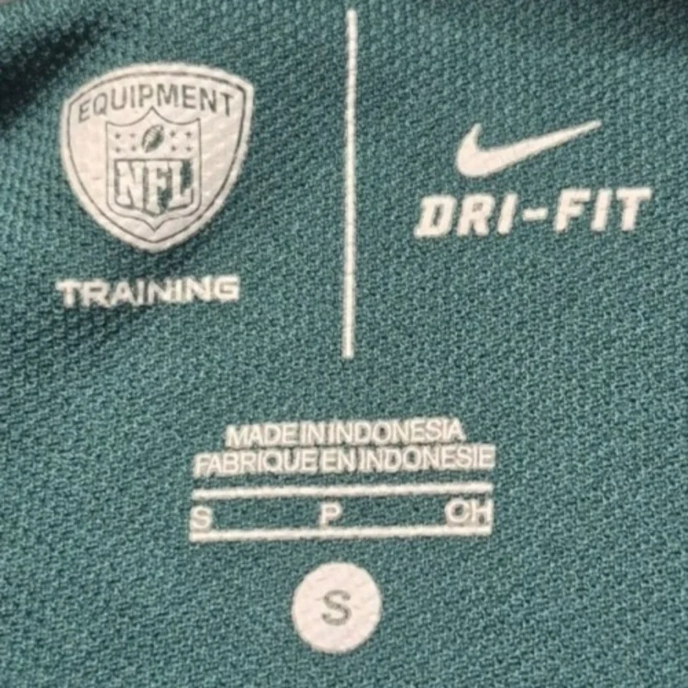 Philadelphia Eagles Nike Dri-Fit NFL Equipment Training Polo Shirt mens SM green